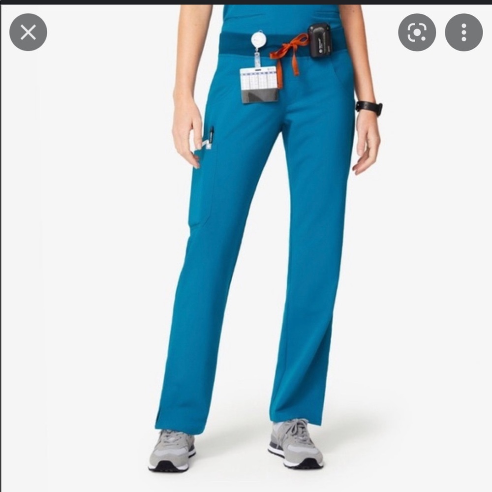 FIGS Scrubs Alps Blue LIMITED EDITION Livingston Scrub Pants